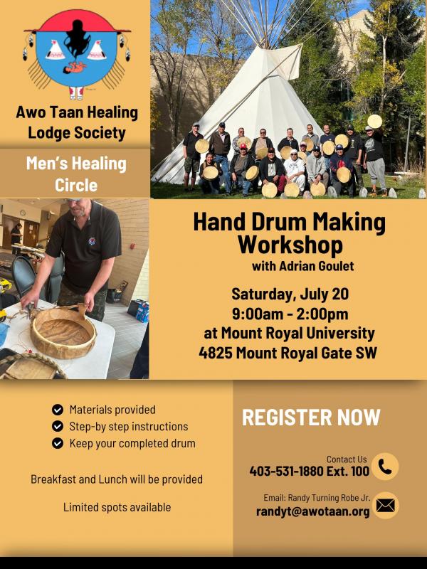 MHC Hand Drum Making JULY