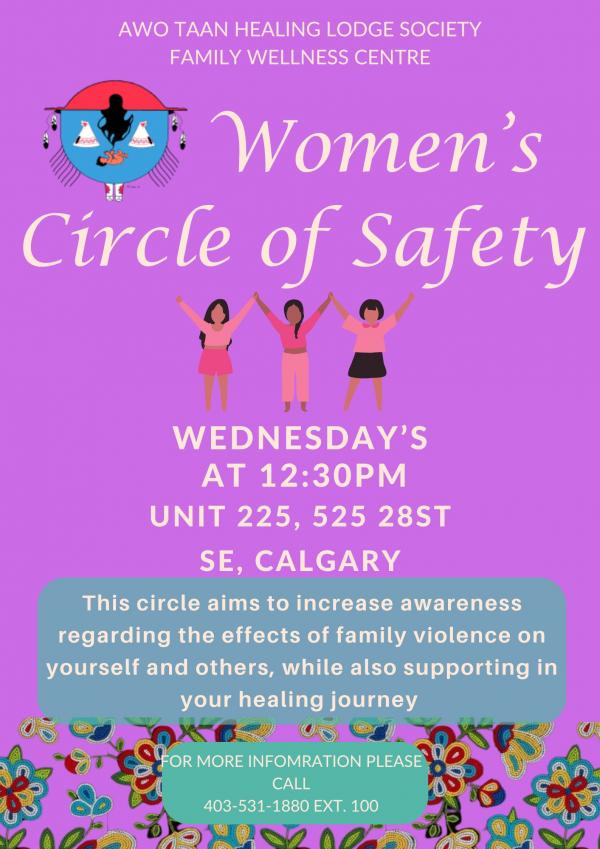 Womens Circle of Safety August 2