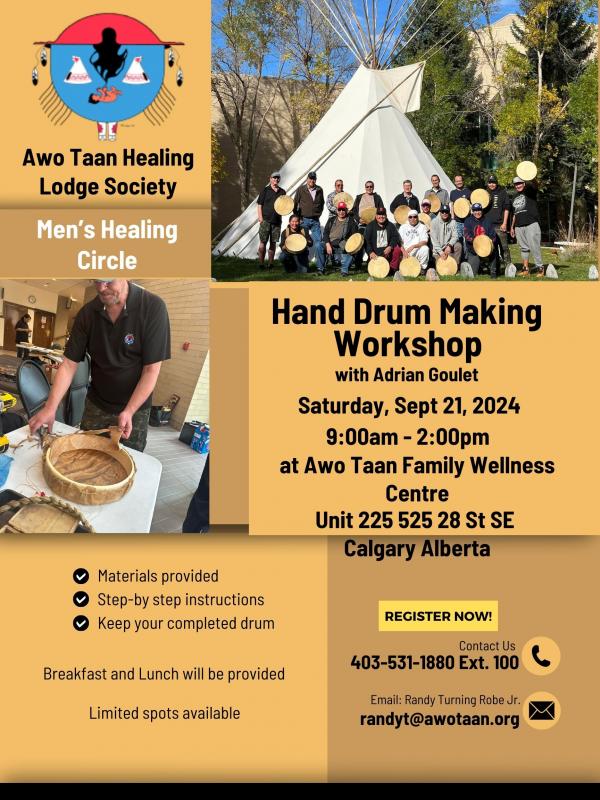 MHC Hand Drum Making September 1